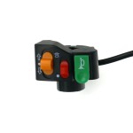 Handlebar switch for motorcycle - horn, lights and blinker, model III